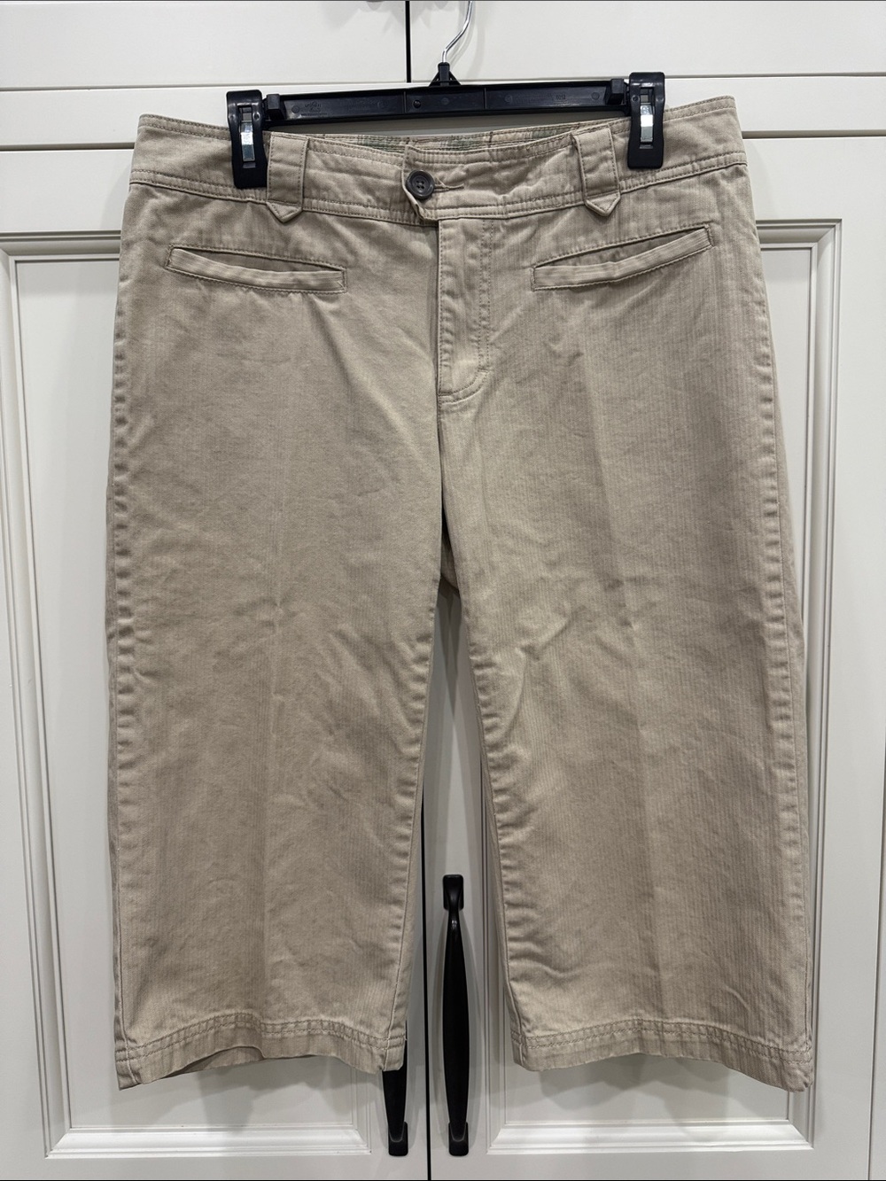 Cabela’s Casuals Capri Pants Pedal Pusher Cropped Women’s Size 8  100% Cotton